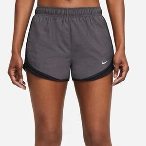 Nike Women's Black and Gray Athletic Shorts